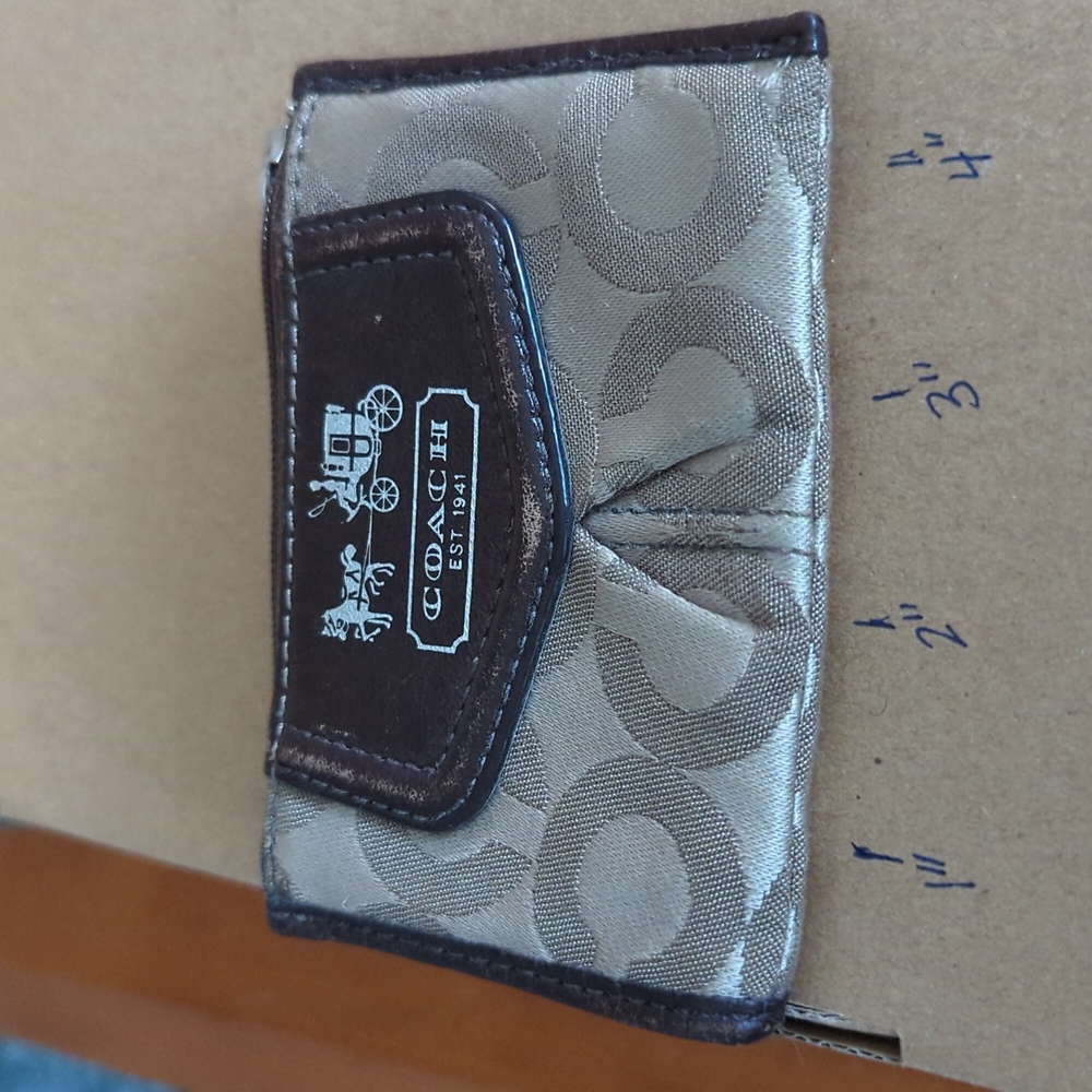 Coach coin purse